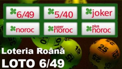 Report de aproape 1,5 milioane de euro la Loto 6/49, după extragerile de joi seara