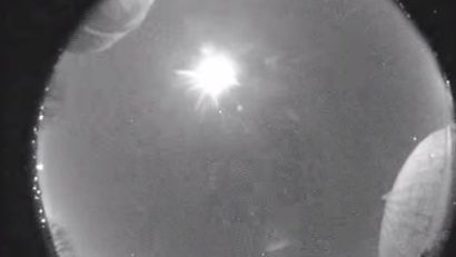(VIDEO) Un meteorit care a intrat în atmosfera Pământului, surprins de camerele NASA