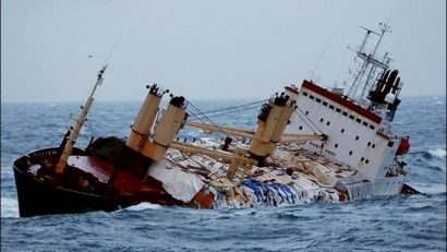 UPDATE ora 21.50: ROMÂN, la bordul unui cargobot EŞUAT în Marea Egee