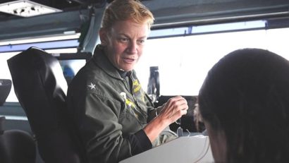 Viceamiralul american Nora Tyson a vizitat submarinul Delfinul