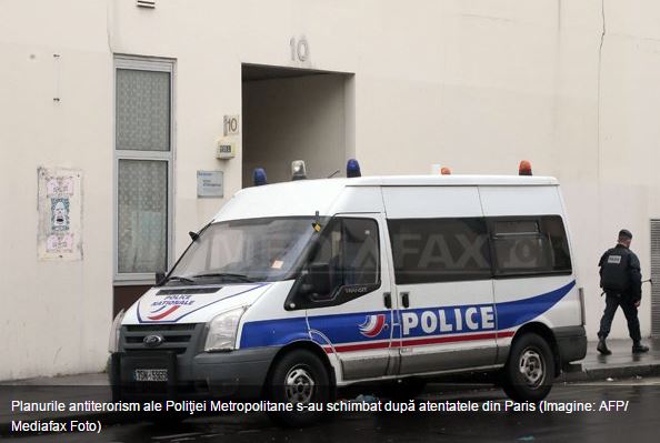Planurile antiterorism ale Poliţiei Metropolitane britanice s-au schimbat după atentatele din Paris