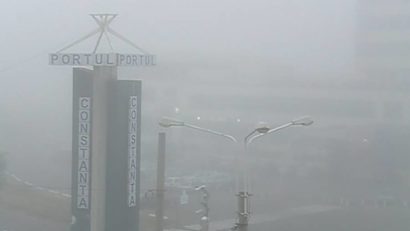 Ceața a închis toate porturile din judeţul Constanţa