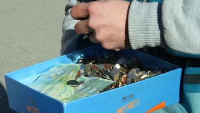 7 kilograme de monede, rata în franci elvețieni !