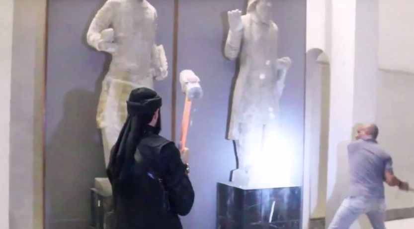 VIDEO: Statul Islamic distruge opere antice de valoare inestimabilă