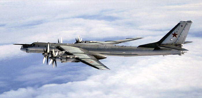 Un bombardier rus interceptat deasupra Canalului Mânecii avea la bord o rachetă nucleară