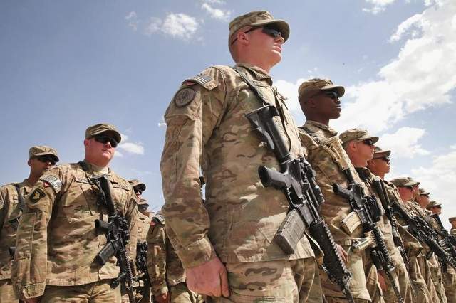 Militari americani dislocați la Baza Kogălniceanu