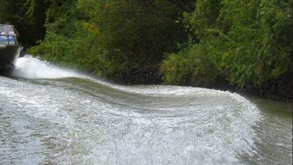 Restricţii de navigaţie la Tulcea, din cauza apelor crescute