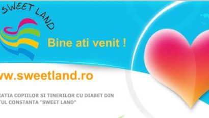 Asociaţia Sweet Land vă solicită 2% din impozitul pe venit pentru ajutorarea copiilor cu diabet