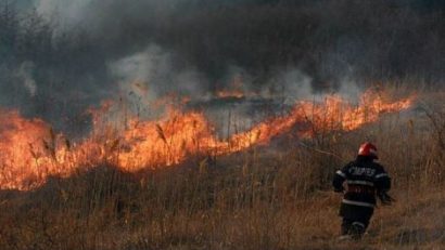 (UPDATE) ATENŢIE la vegetaţia uscată! Încă un incendiu în judeţul Constanţa