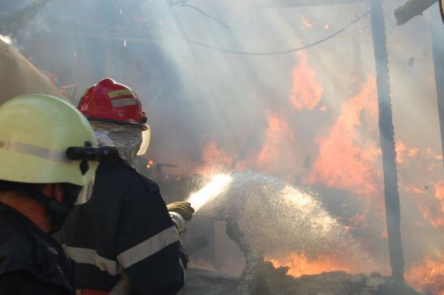 (UPDATE) Incendiu la Mangalia