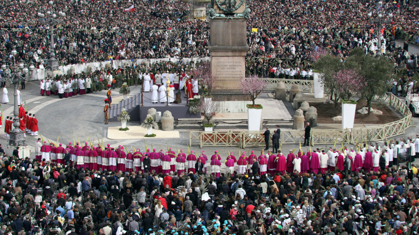 Duminica Floriilor la Vatican