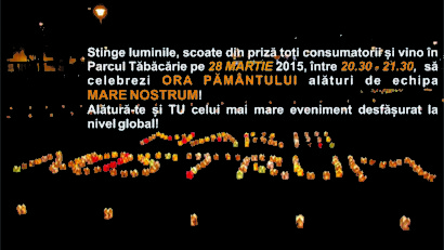 Ora Pământului – marcată la Constanța