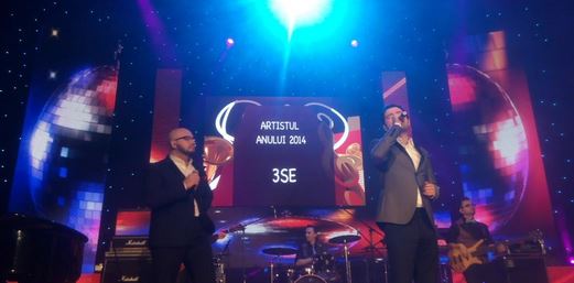 3 SUD EST, „Artistul anului 2014”, la Gala Premiilor Muzicale Radio România