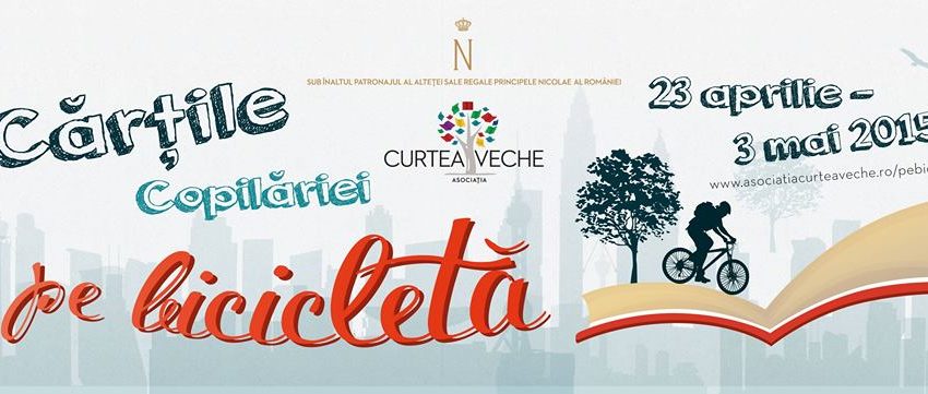 Principele Nicolae pedalează pentru a promova lectura