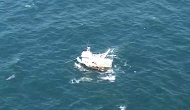 VIDEO: Imagini de la intervenția pentru localizarea pescadorului CORMORANUL 2