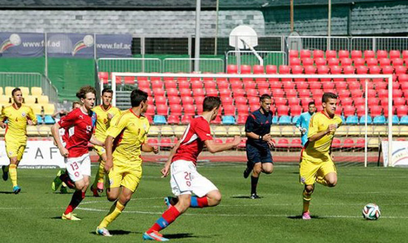 Naționala de fotbal U17 dispută trei meciuri la Turul de Elită