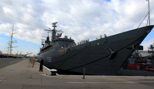 Militari din Forțele Navale Române în misiune