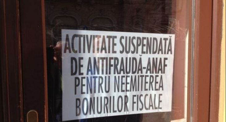 Noi reguli pentru ANAF. Când se mai poate suspenda activitatea firmelor