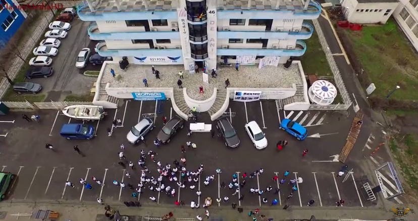 VIDEO: Cum a arătat MARATONUL NISIPULUI din aer