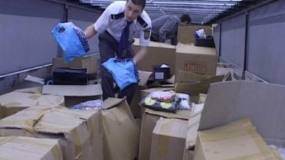 Mărfuri contrafăcute confiscate în Portul Constanța Sud Agigea