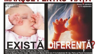 Dobrogenii pornesc azi în „Marşul pentru viaţă”. Află traseul acţiunii