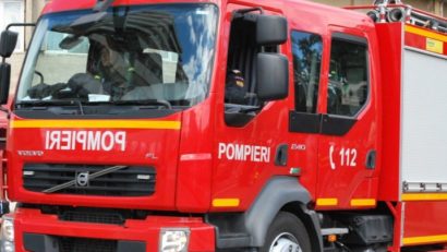 Incendiu la Albești