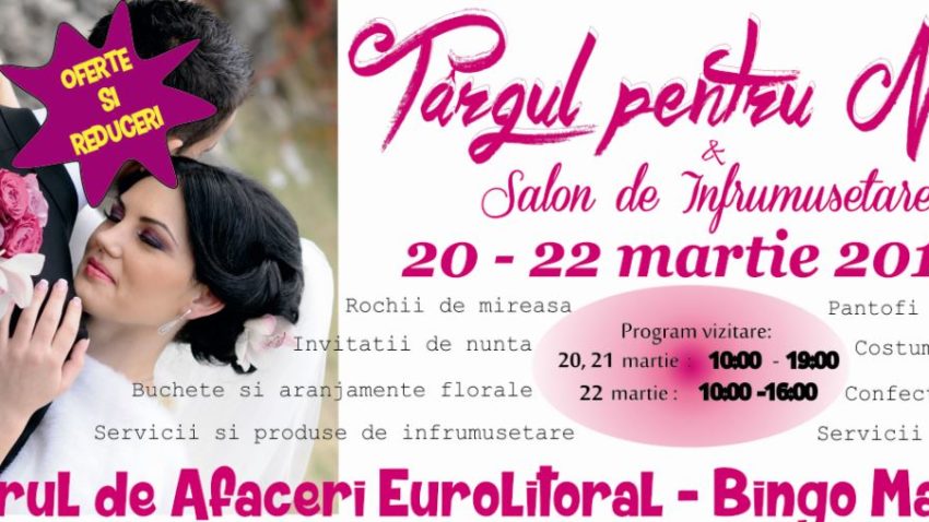 Târgul de nunți, în week-end, la Constanța