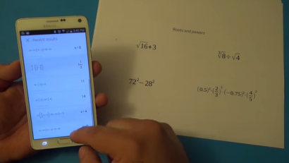 VIDEO: Nu le ai cu matematica? PhotoMath, aplicaţia care REZOLVĂ ecuaţii