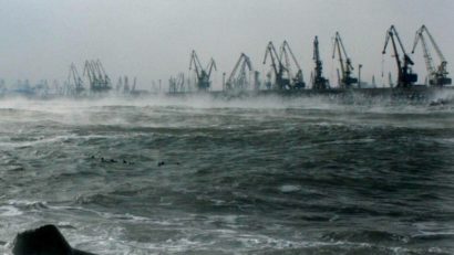 Portul Midia, închis din cauza vântului puternic
