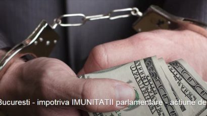 Protest la Bucureşti, faţă de cazul Dan Şova. Se cer alegeri anticipate