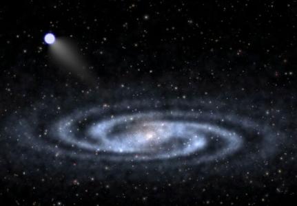 O stea extrem de rapidă a fost descoperită de astronomi în Calea Lactee