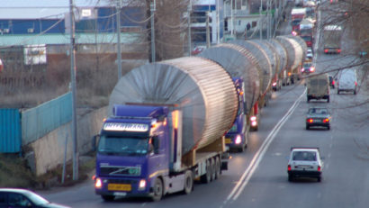 Atenție, șoferi! Transport agabaritic pe ruta A2-A4-DN3