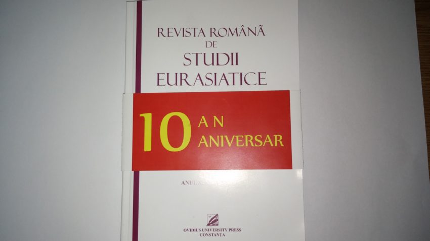 Revista Română de Studii Eurasiatice, în patru baze de date internaţionale