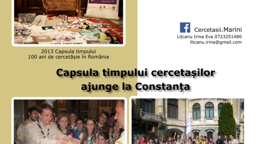„Capsula Timpului” predată Muzeului de Istorie Națională și Arheologie Constanța
