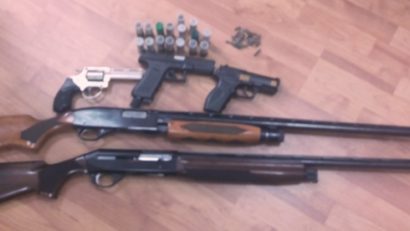 Arsenal de vânătoare, deţinut ilegal în Călăraşi