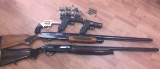 Arsenal de vânătoare, deţinut ilegal în Călăraşi