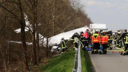 Avion prăbuşit în Germania