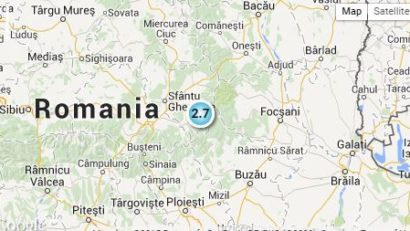 Bate vântul de se clatină Pământul. NOU CUTREMUR ÎN VRANCEA