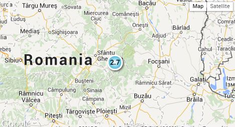 Bate vântul de se clatină Pământul. NOU CUTREMUR ÎN VRANCEA
