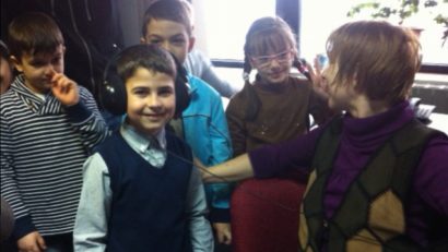 AUDIO+FOTO: RADIO CONSTANŢA altfel, cu elevii de la Şcoala „Dan Barbilian”, Constanţa