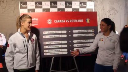 VIDEO: Tenismena Alexandra Dulgheru, lăsată cu mâna întinsă de viitoarea adversară