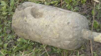 Grenadă în curtea Spitalului Medgidia