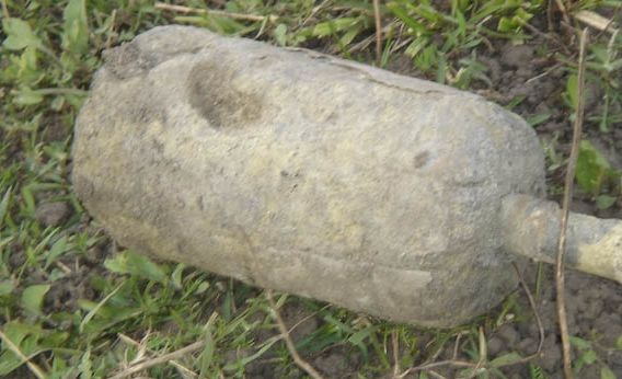 Grenadă în curtea Spitalului Medgidia