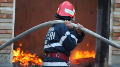 Şi-a dat foc în spital!