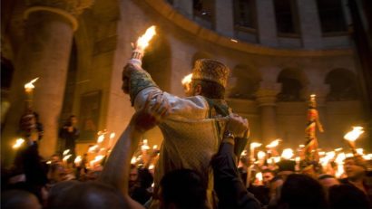 Lumina Sfântă de la Ierusalim ajunge în România în ajun de Înviere