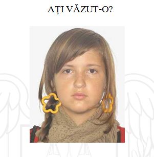 Adolescentă dispărută din Lumina