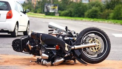 Motociclist, rănit în urma unui accident