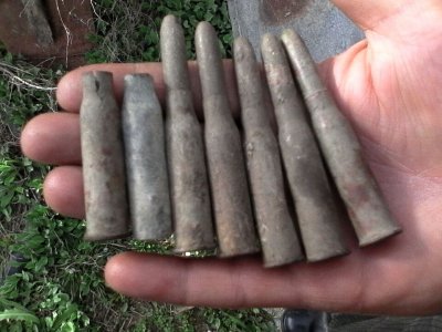 Muniție neexplodată descoperită la Crucea