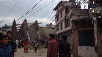 Cutremur extrem de puternic în Nepal