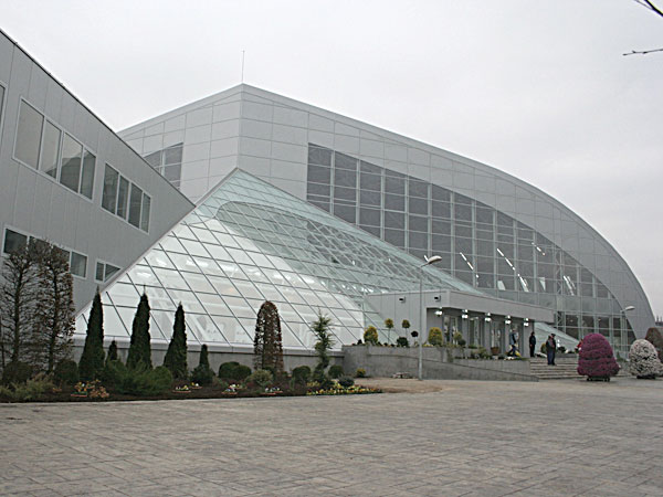 Pavilionul Expoziţional, concesionat Camerei de Comerţ